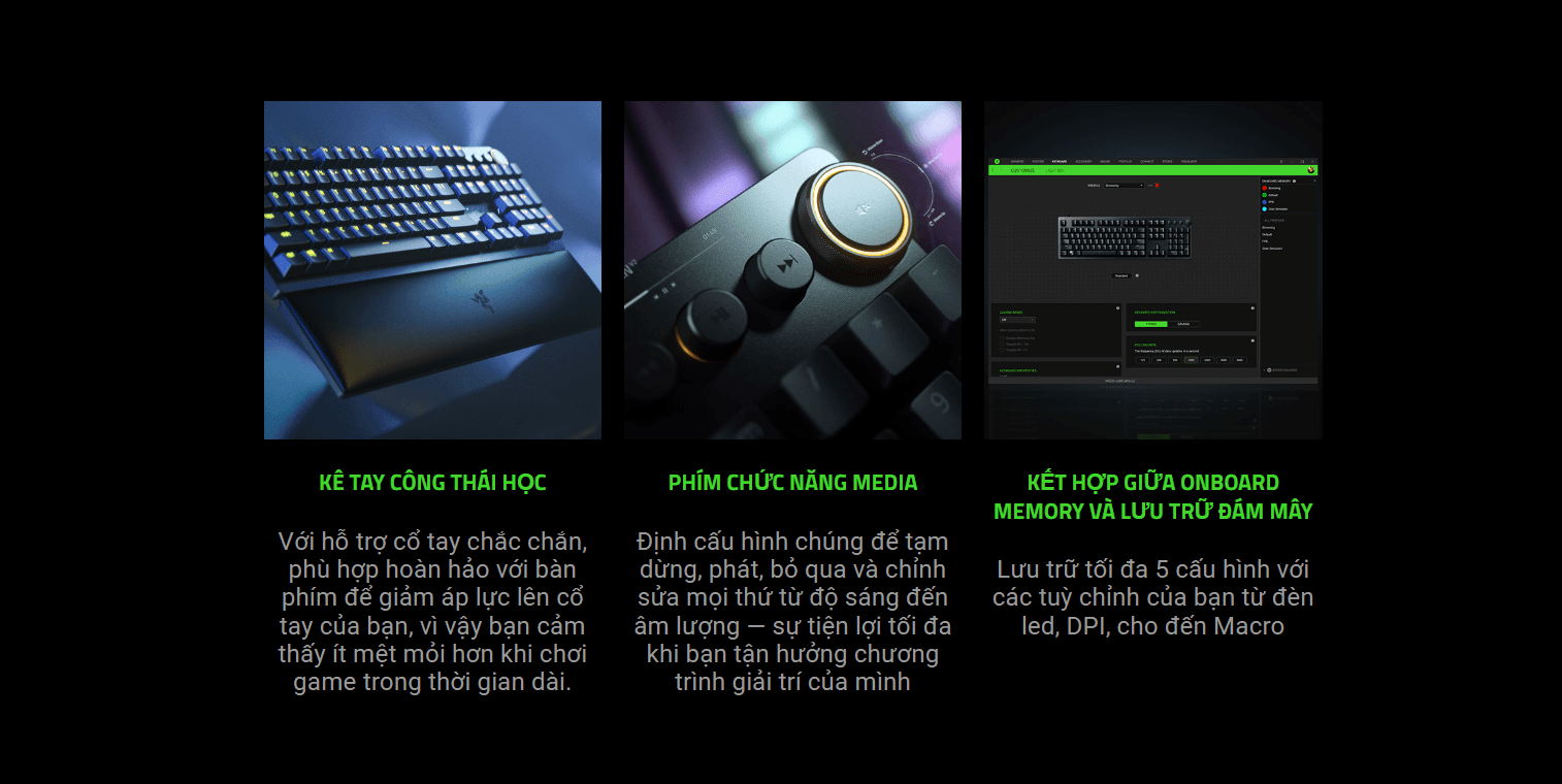 Bàn phím Razer Huntsman V2-Optical-Linear Red Switch_RZ03-03930100-R3M1 6