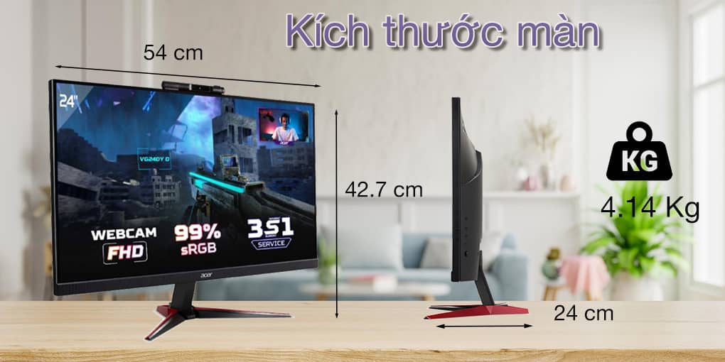 Màn hình Acer VG240Y D 2