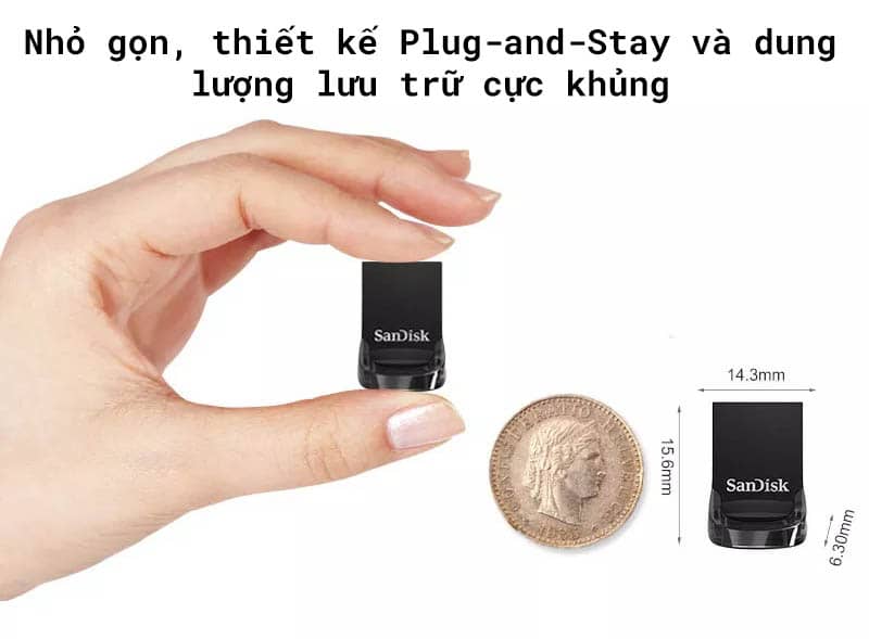 USB SanDisk USB 3.1 SDCZ430-G46 Ultra Fit