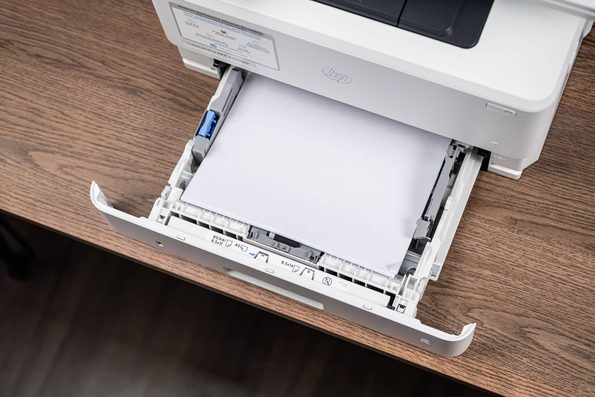 Máy in đen trắng HP LaserJet Pro MFP 4103fdw (2Z629A) - Đa năng