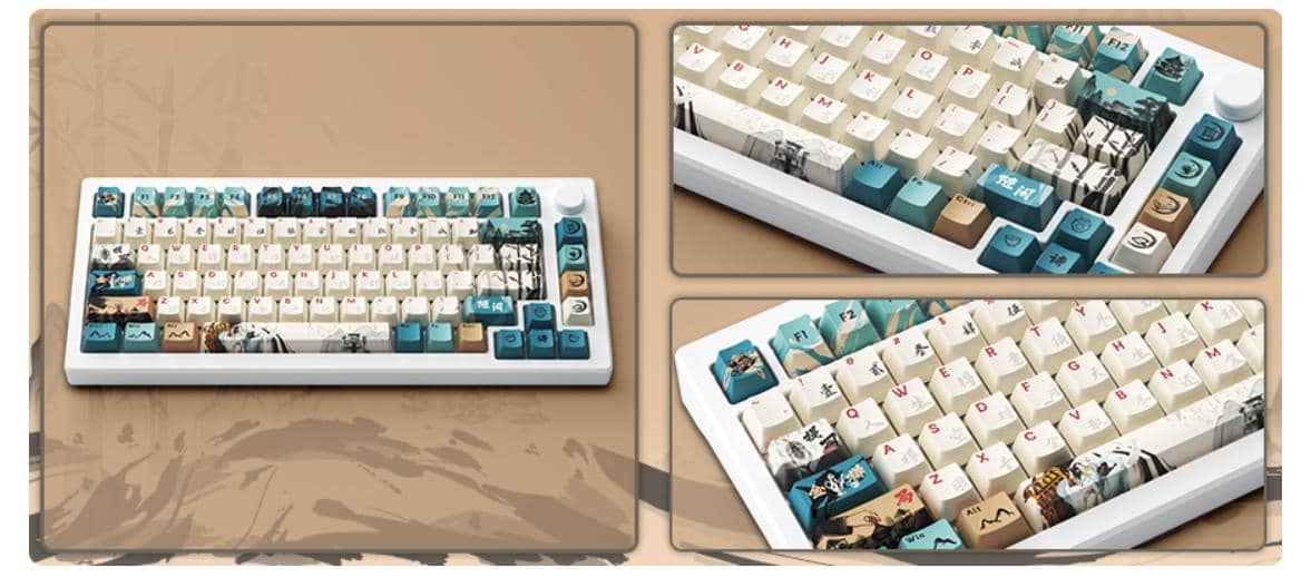 Bàn phím cơ AKKO MOD 007B HE PC Joy of Life (Hotswap,RGB / USB Type C 8K Hz/ Magnetic Switch / Rapid Trigger) 5