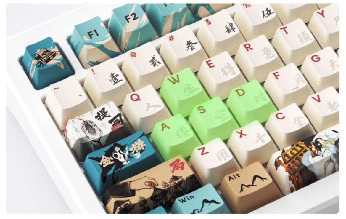 Bàn phím cơ AKKO MOD 007B HE PC Joy of Life (Hotswap,RGB / USB Type C 8K Hz/ Magnetic Switch / Rapid Trigger) 2