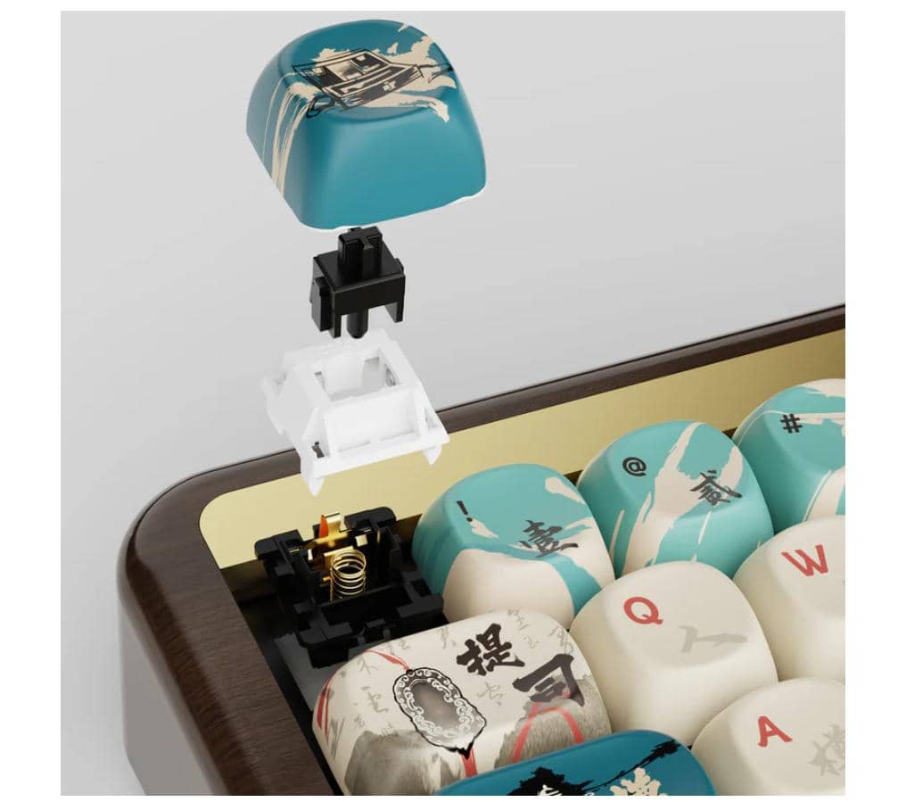 Bàn phím cơ AKKO MU01 Joy of Life (Hotswap,RGB / Multi-Modes/ Switch V3 Piano Pro) 4