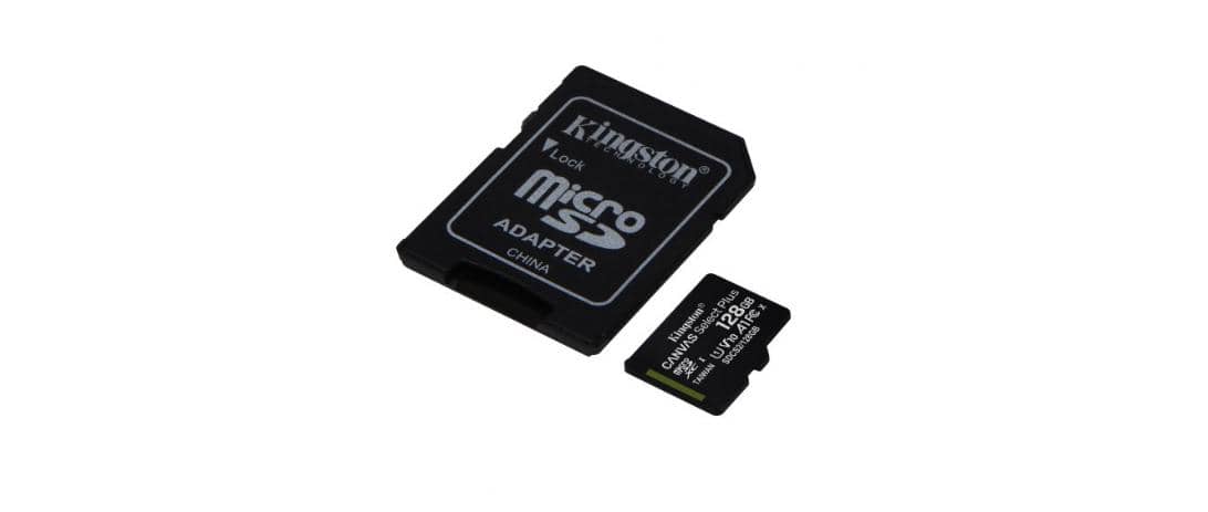 Thẻ Nhớ Kingston 128GB Micro SD Class 10 SDCS2/128GB (Có adapter) - Hàng cũ , đẹp