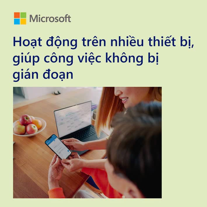 Phần mềm MICROSOFT M365 Personal English Subscr 1YR APAC EM Medialess Emerging Market P10 ( QQ2-01896 ) ảnh 3