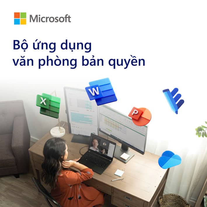 Phần mềm MICROSOFT M365 Personal English Subscr 1YR APAC EM Medialess Emerging Market P10 ( QQ2-01896 ) ảnh 2