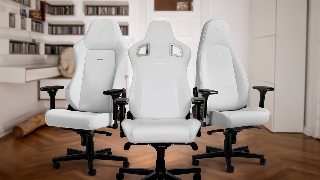 Ghế Gamer Noblechairs HERO Series White Edition 1