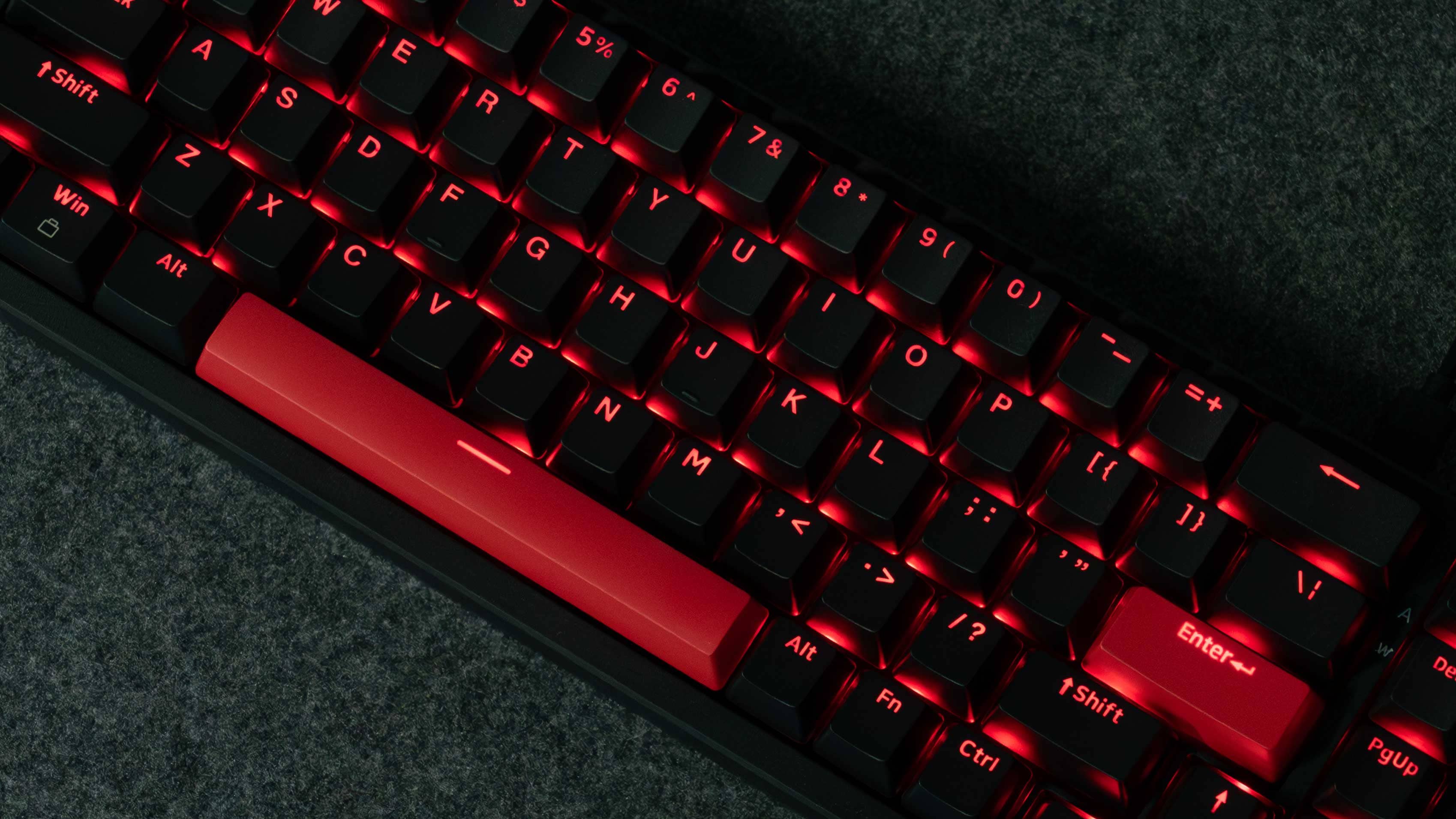 Bàn phím Keychron X6-A1 X6 Red Backlight Red Switch 5