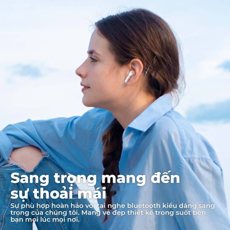 Tai nghe Bluetooth Soundpeals Clear Pods - Màu Đen 5