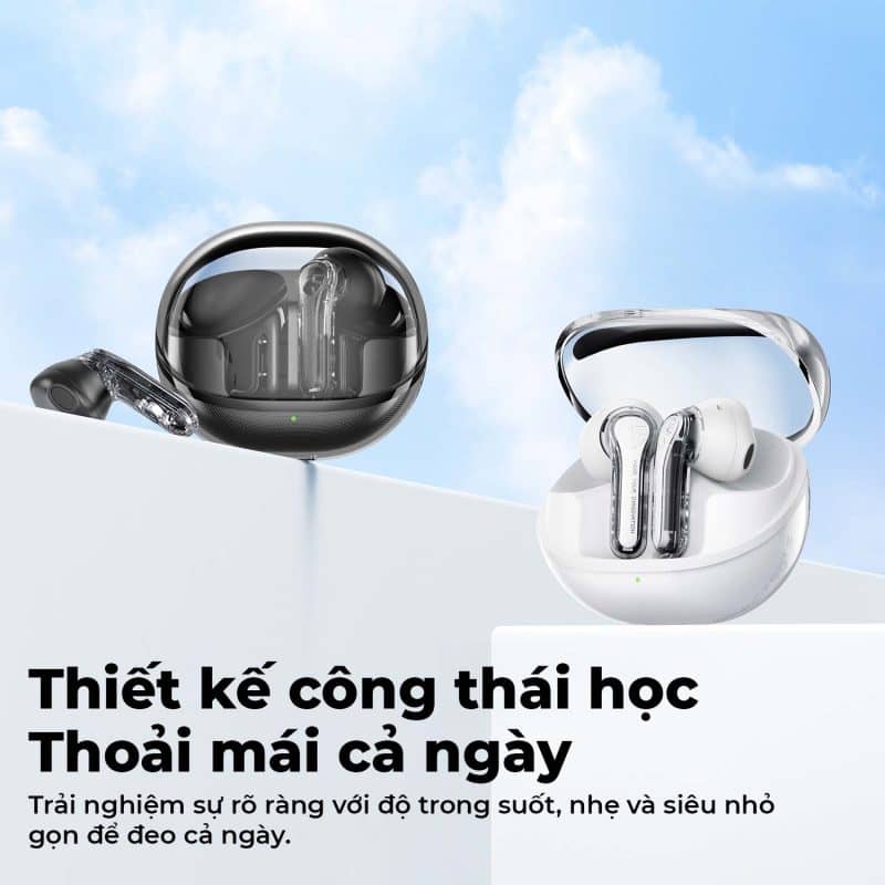 Tai nghe Bluetooth Soundpeals Clear Pods - Màu Đen 5