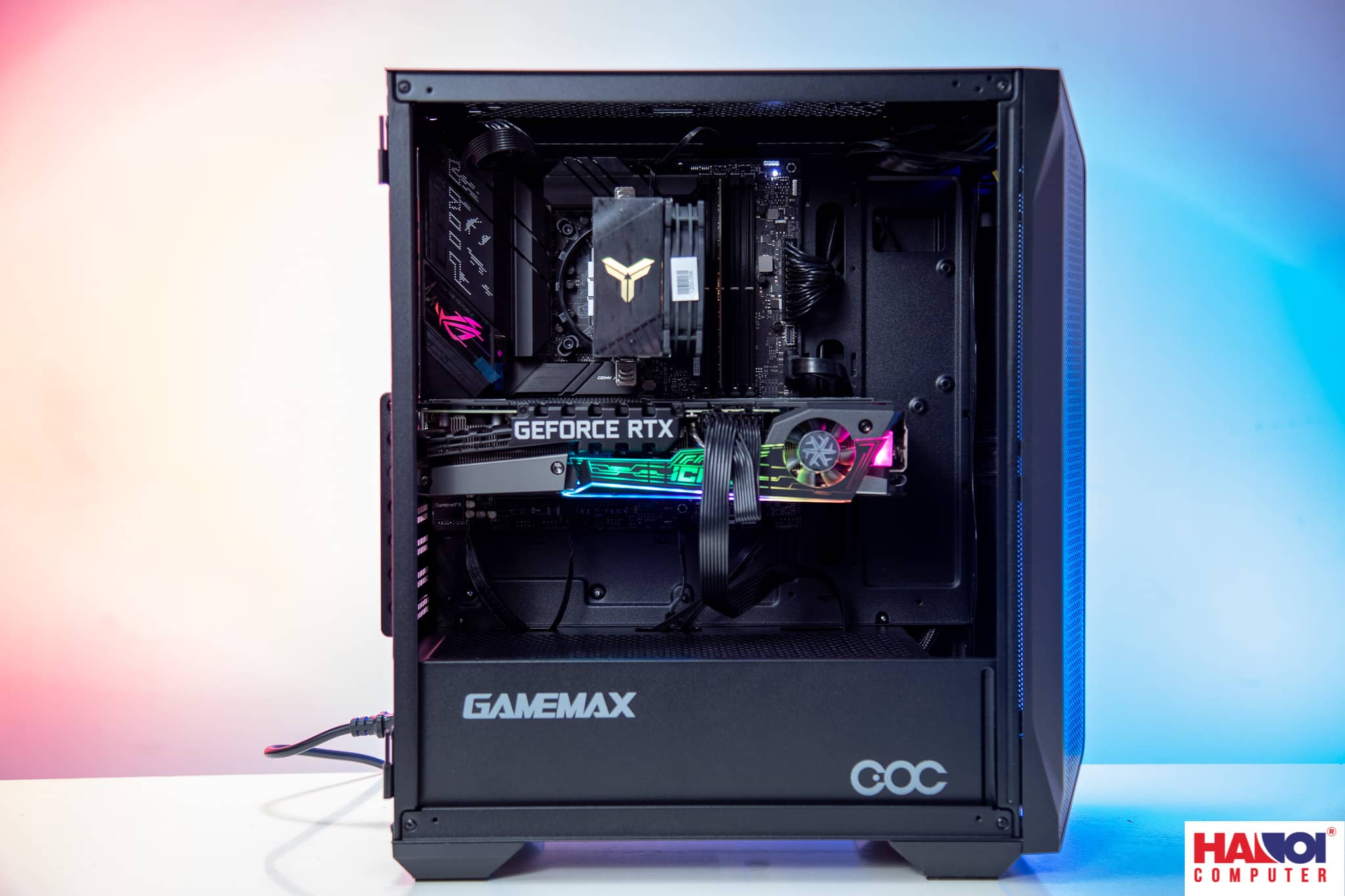 Vỏ case Gamemax Brufen C1 - BLACK (Mid Tower/Màu Đen)