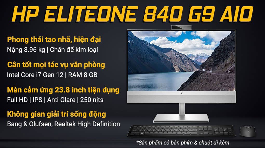 PC HP EliteOne 840 G9 AIO (76N54PA)