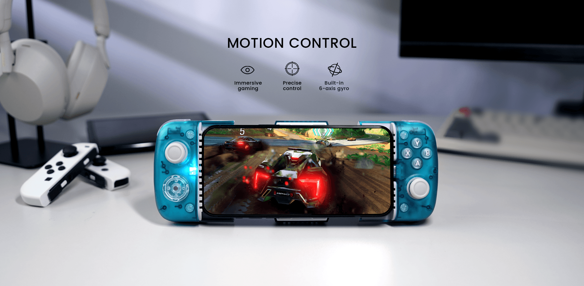 Tay Cầm Chơi Game Không Dây GameSir X3 Pro Type C 7