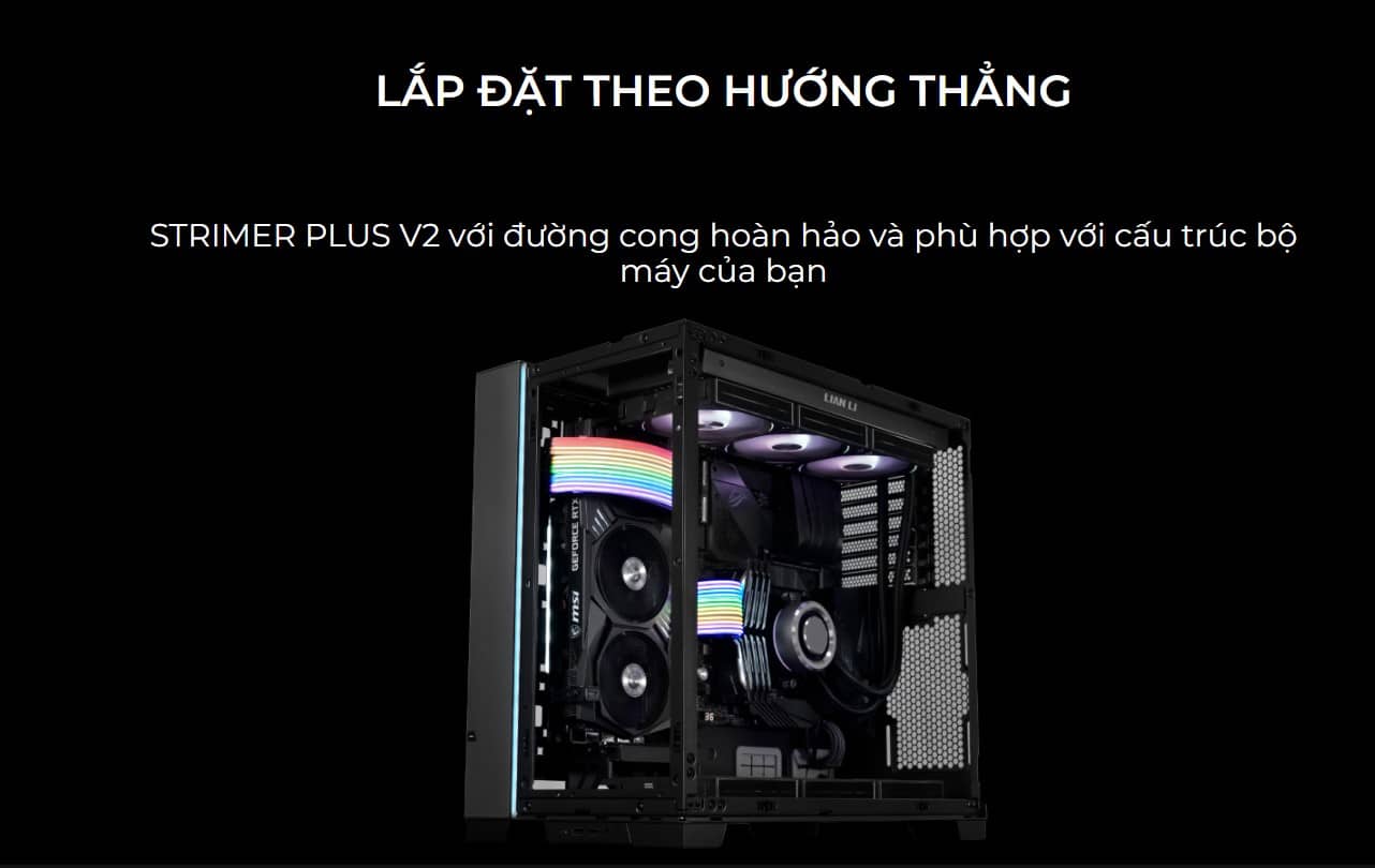 Dây nguồn nối dài Lian Li Strimer Plus 24 Pin ARGB (V2)