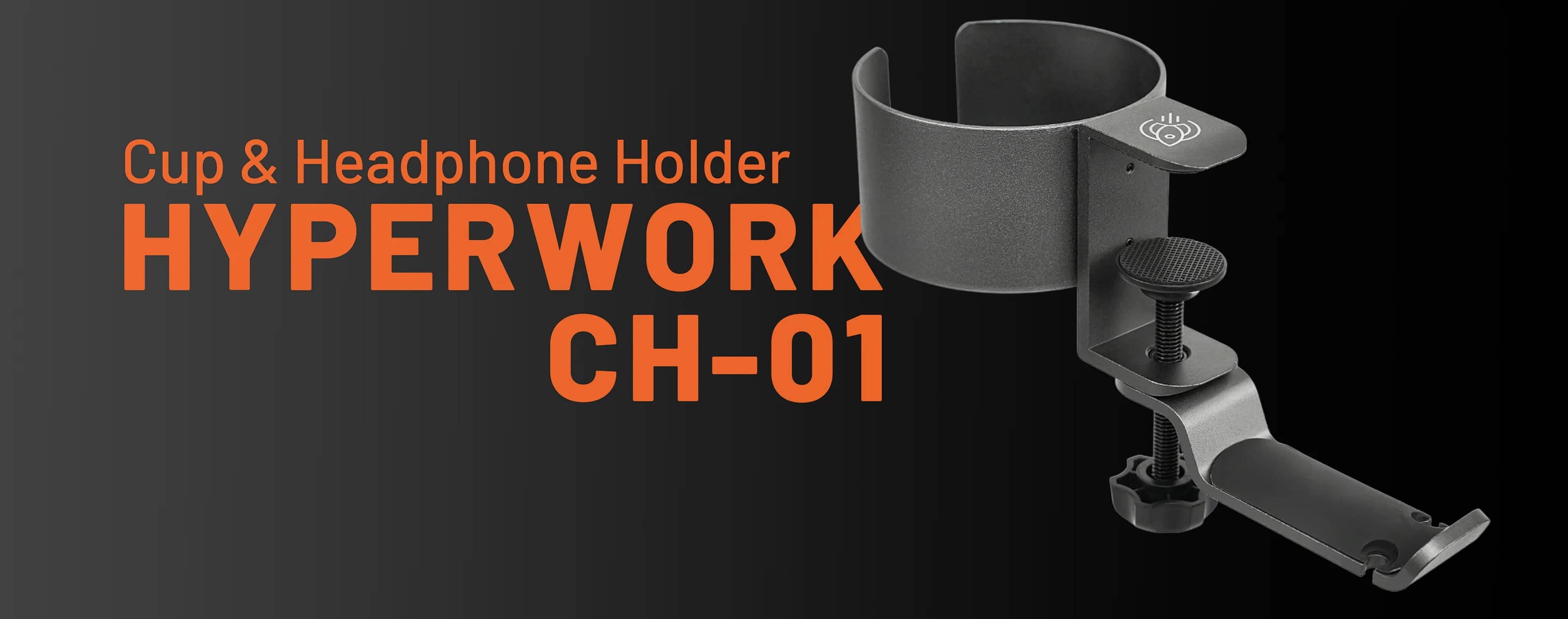 Giá đỡ cốc kẹp bàn HyperWork CH01