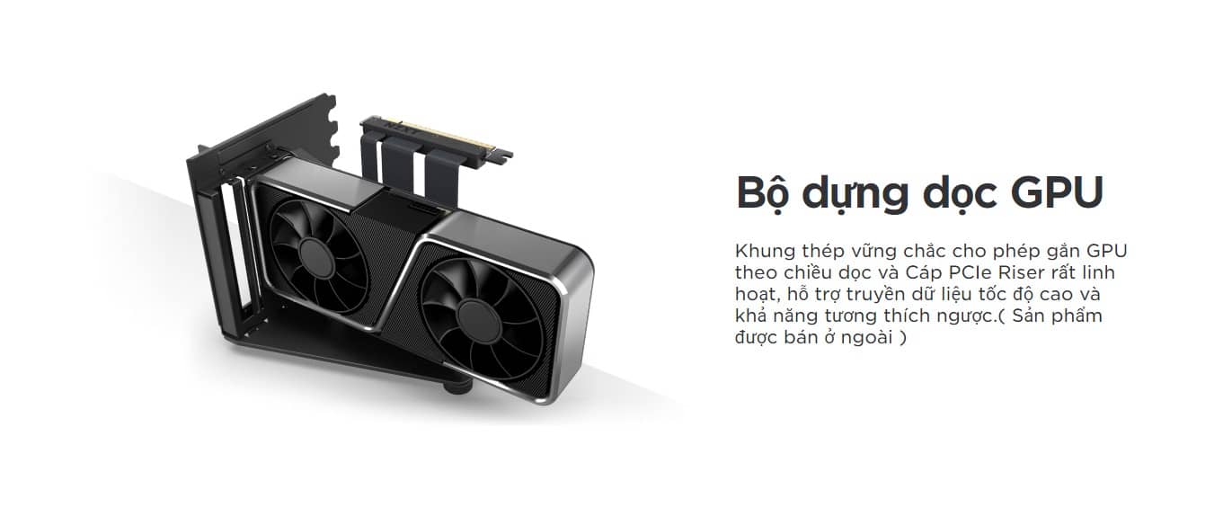 Vỏ máy tính NZXT H7 Base Black (Mid Tower/Màu Đen)