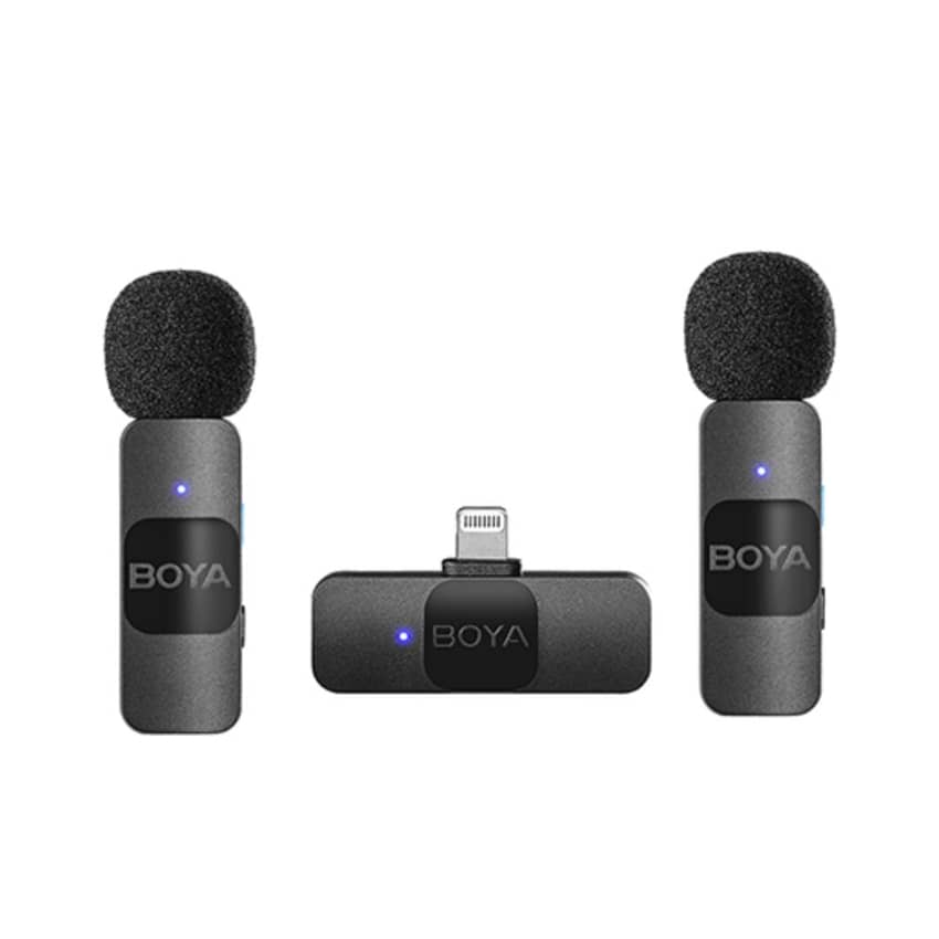 Microphone Thu Âm Không Dây Boya BY-V2 2