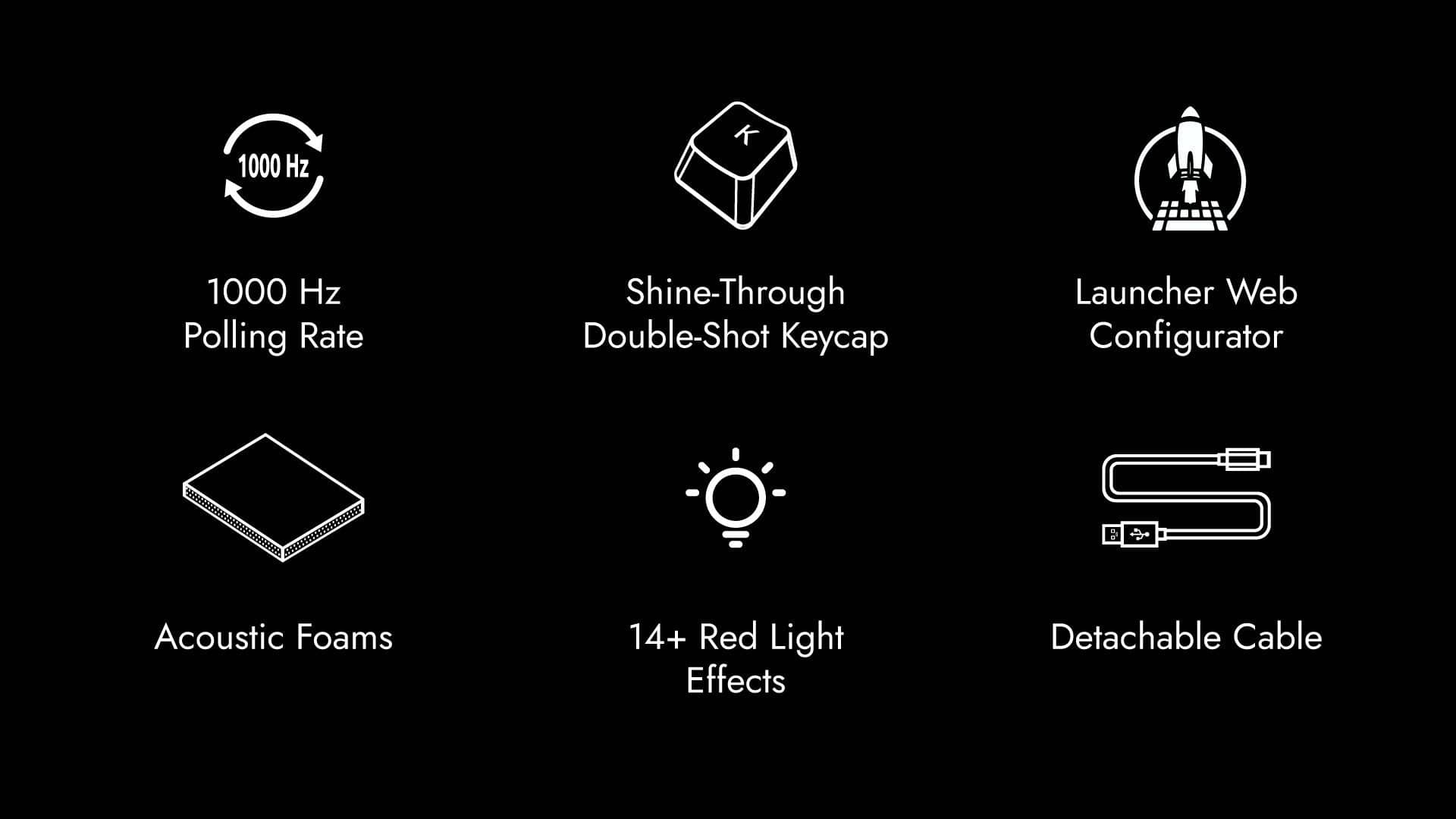 Bàn phím Keychron X2-A3 X2 Red Backlight Brown Switch 2