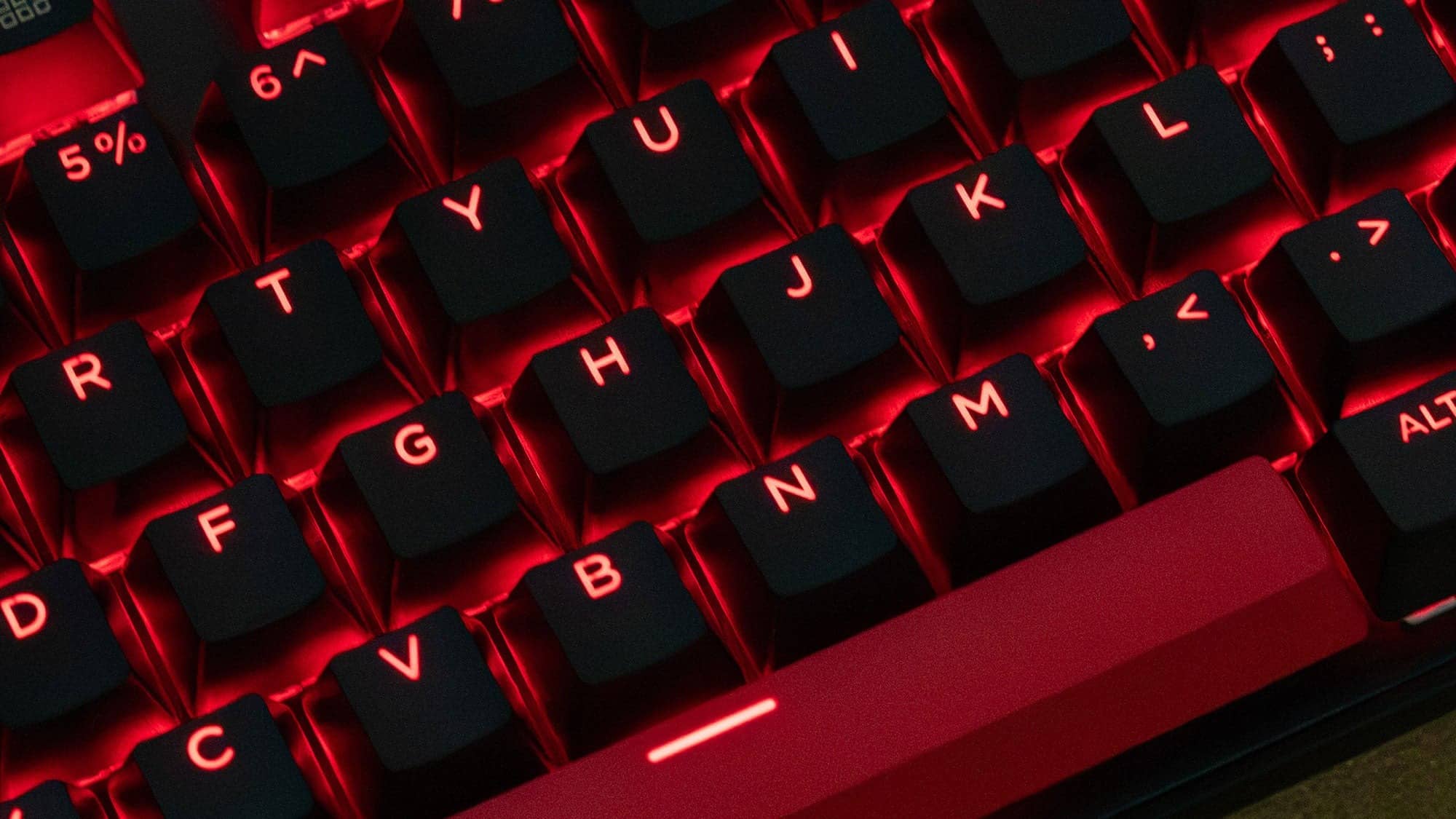 Bàn phím Keychron X2-A3 X2 Red Backlight Brown Switch 5