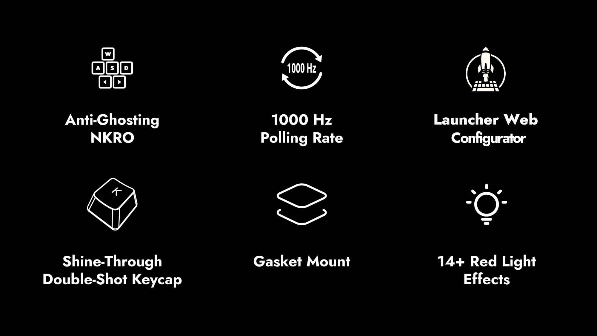 Bàn phím Keychron X5-A3 X5 Red Backlight Brown Switch 2