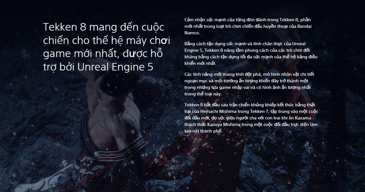 Đĩa game PS5 - TEKKEN 8 Standard Edition - Asia 2