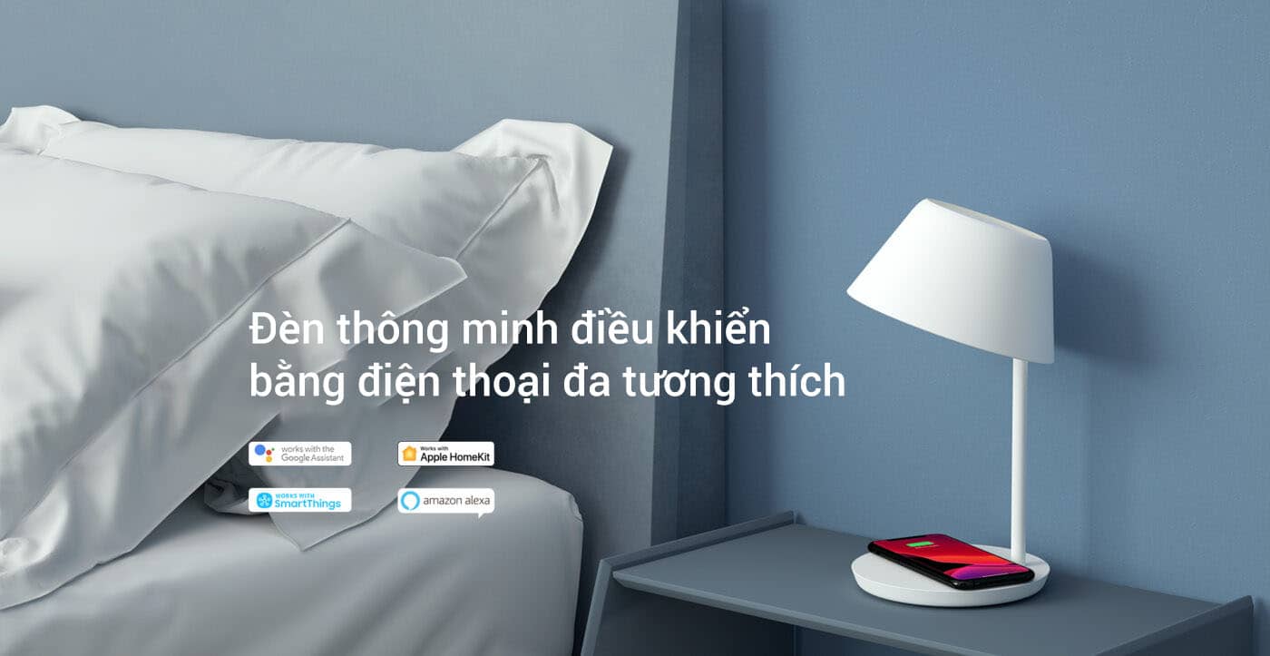 Đèn ngủ thông minh kiêm sạc không dây Yeelight Staria Pro (YLCT03YL) - Màu trắng