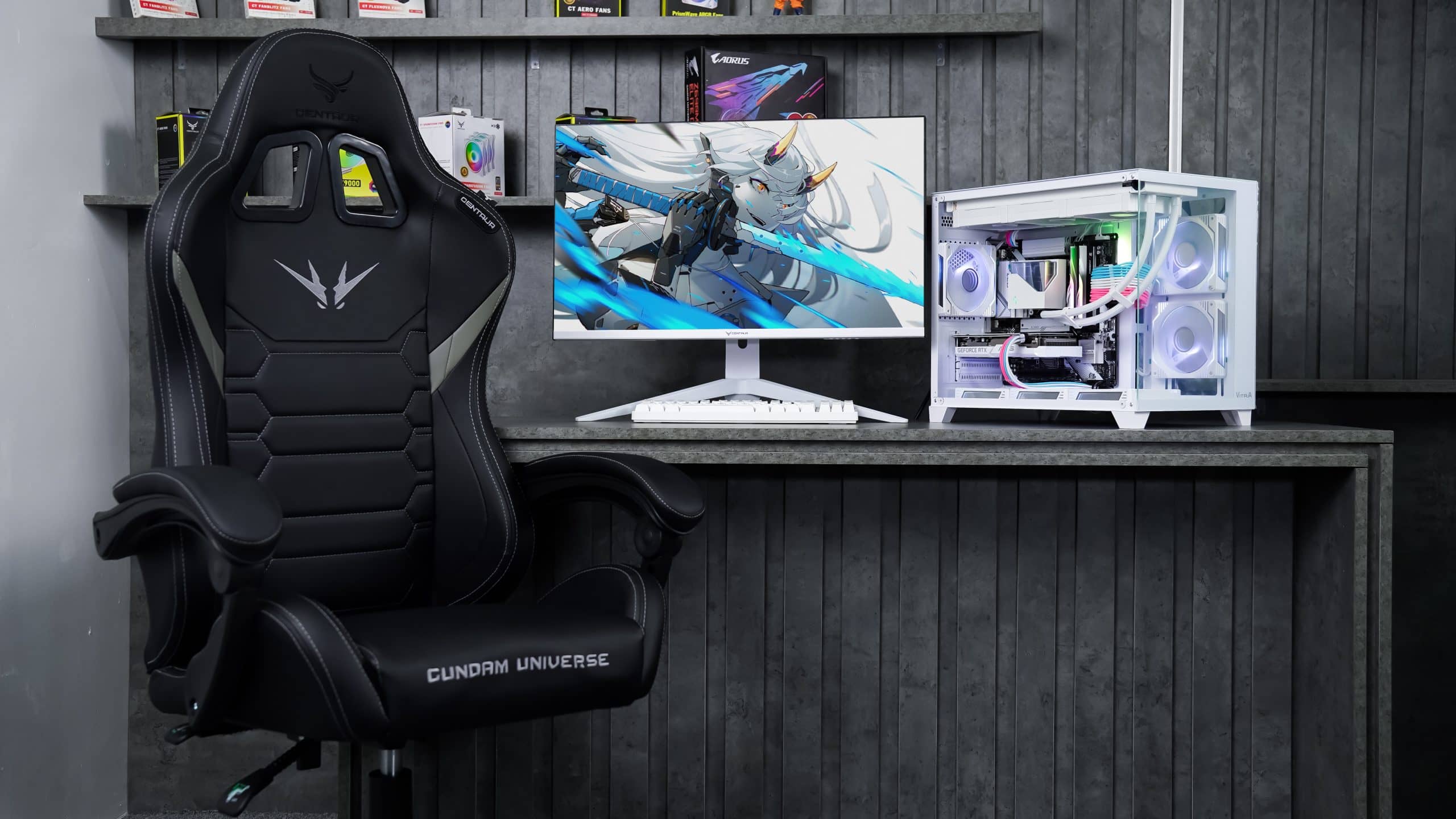 Ghế game CENTAUR GUNDAM BLACK RED