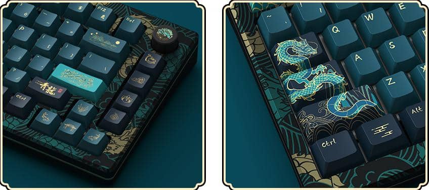 Bàn phím cơ AKKO MOD007v3 HE Year of Dragon