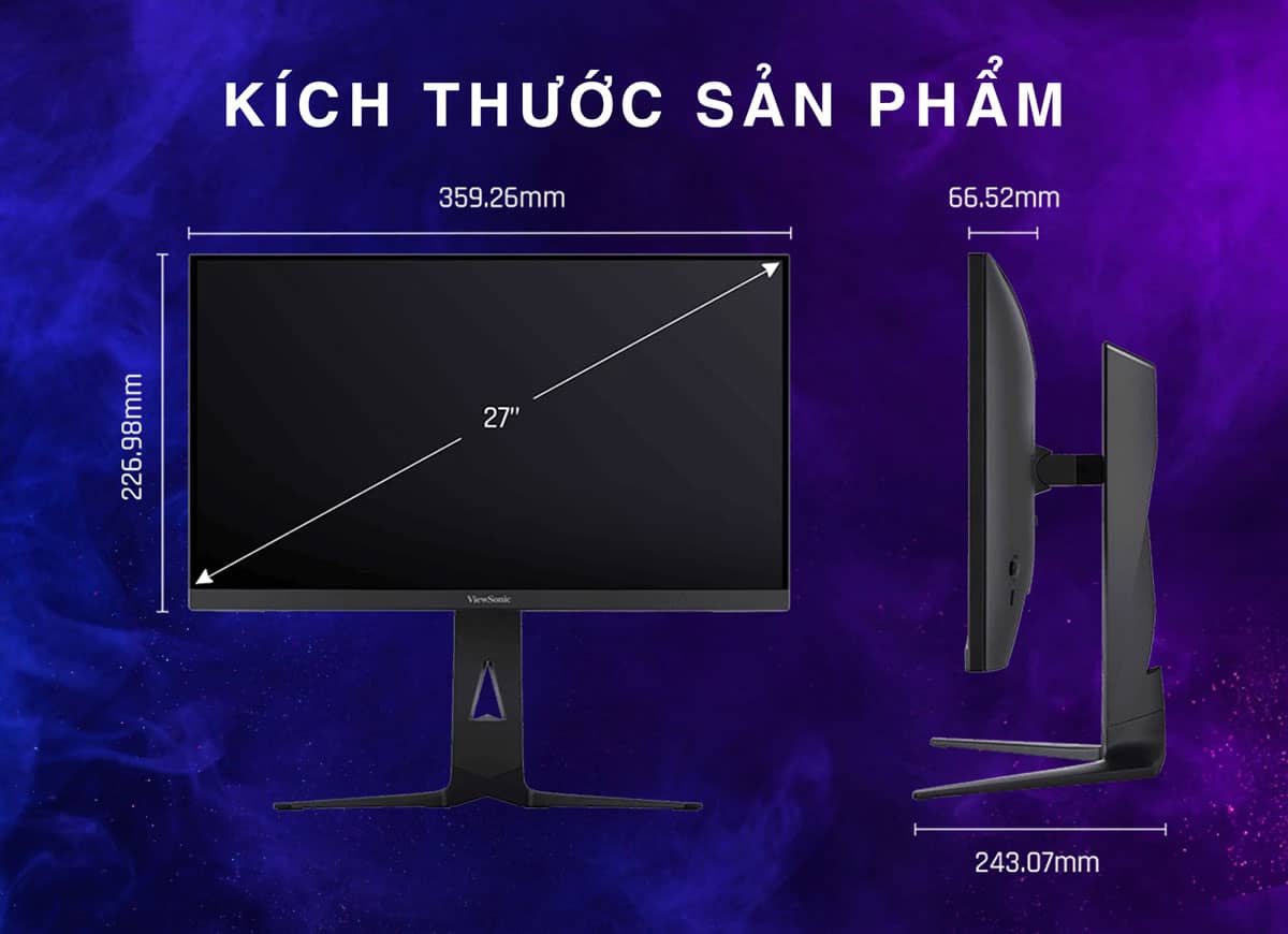 Màn hình Gaming ViewSonic XG275D1-4K