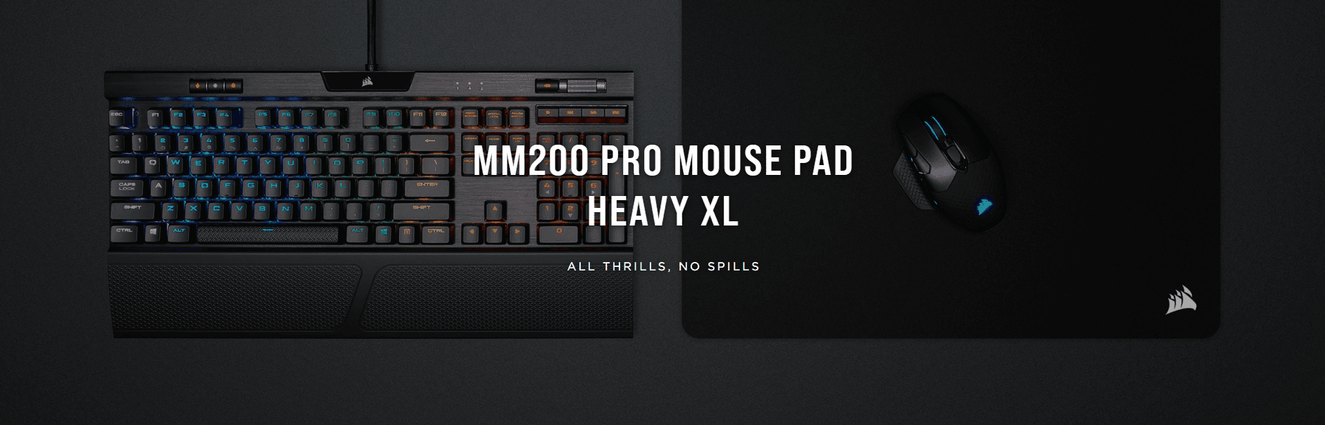 Giới thiệu Bàn di chuột Corsair MM200 PRO XLarge CH-9412660-WW (450 x 400 x 6mm)