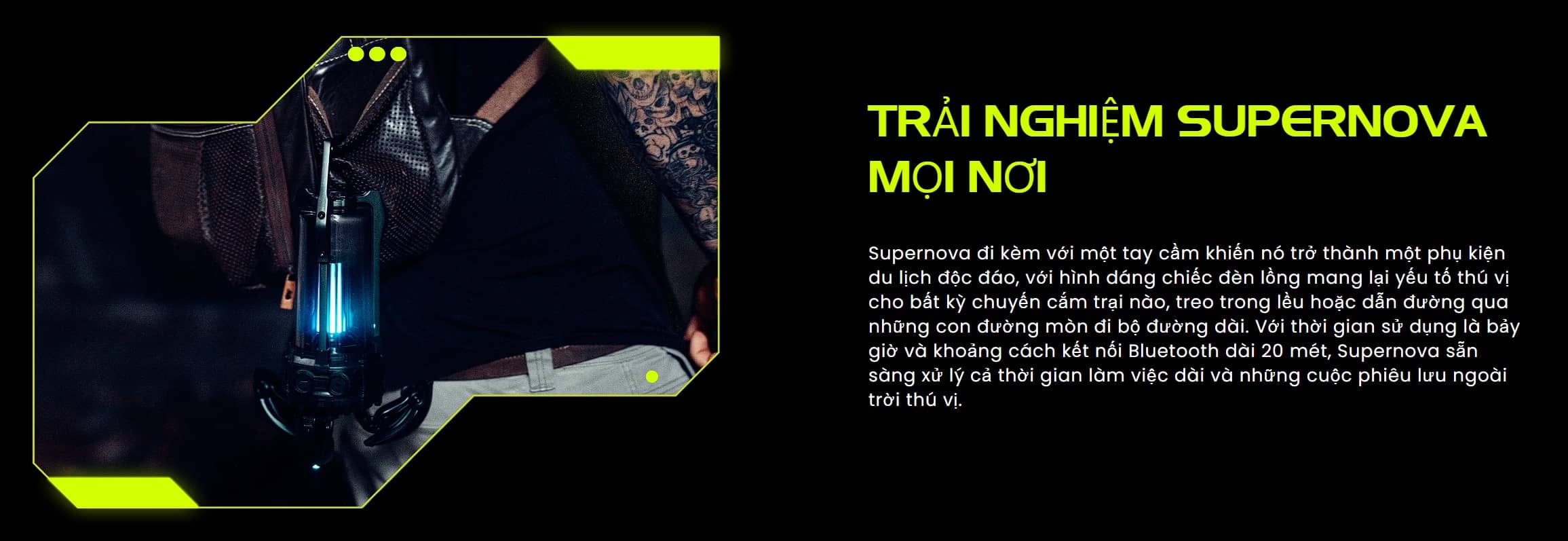 Loa GravaStar SuperNova - Màu đen