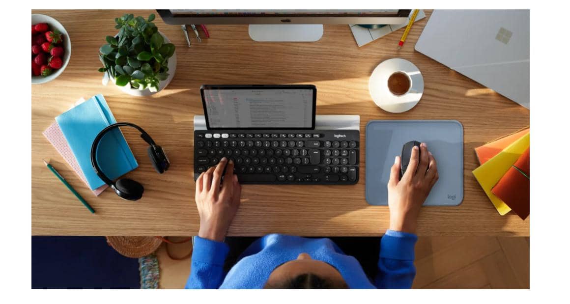 Bàn di chuột LOGITECH STUDIO SERIES ĐEN (200 x 230 x 2mm) _ 956-000031 2