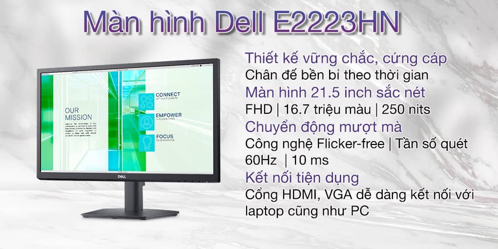 Màn hình Dell E2223HN 1