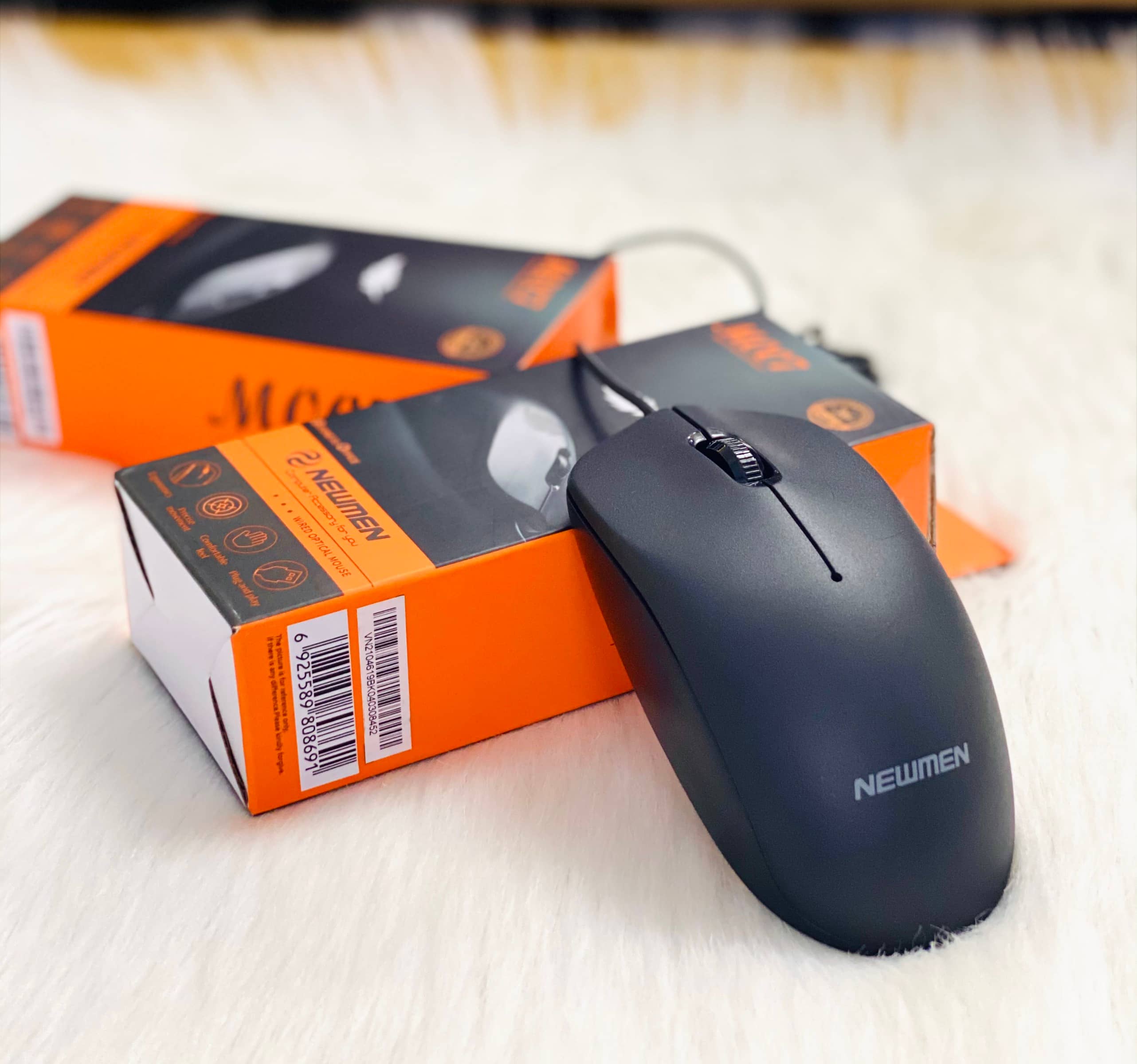 Chuột Newmen M007 (USB/đen) 1