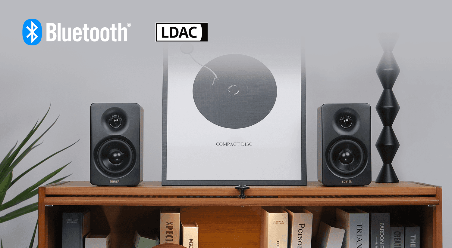 Loa bookshelf Edifier M60 Bluetooth - màu nâu (Vân gỗ) 6