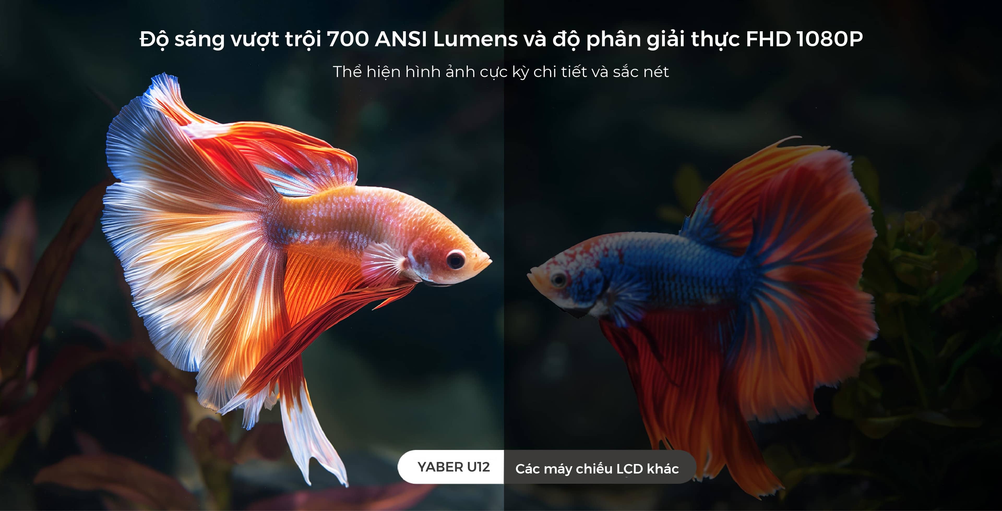 Máy chiếu Yaber U12 - FULL HD 5