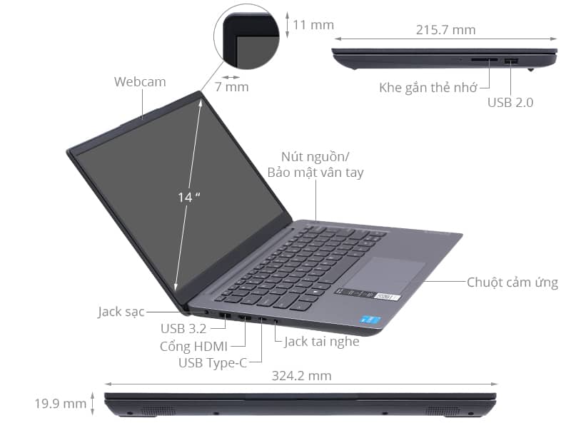 Laptop Lenovo IdeaPad 3