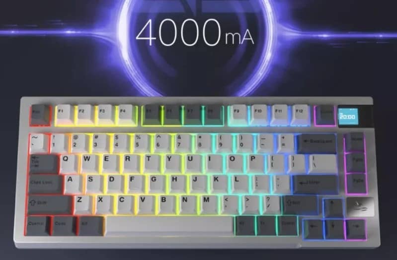 Bàn phím cơ không dây Darmoshark K8 4