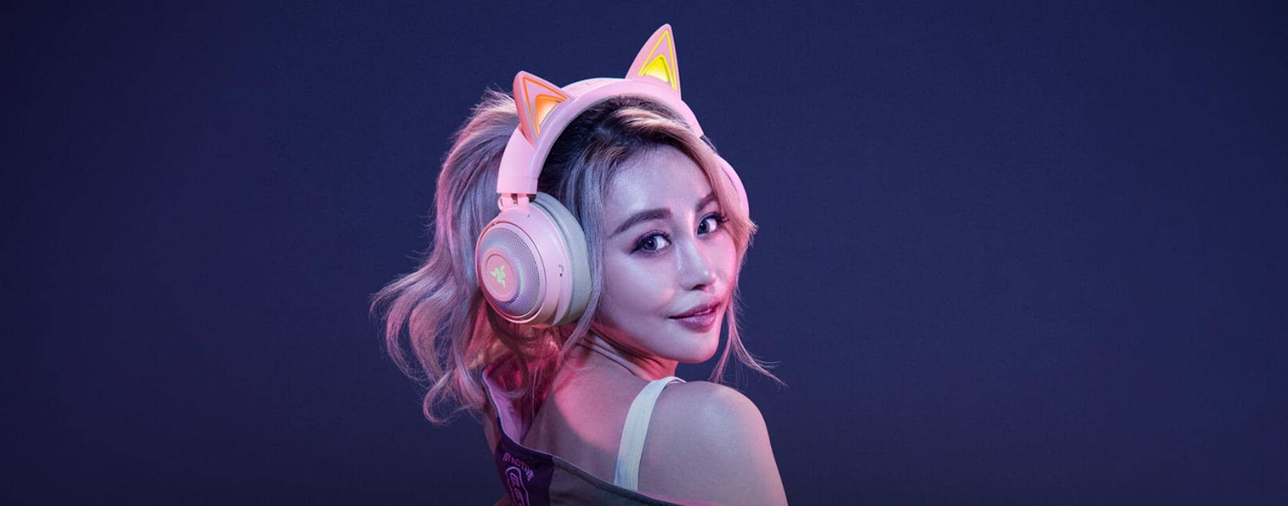 Giới thiệu Tai nghe Razer Kraken Kitty Chroma Quartz RZ04-02980200-R3M1