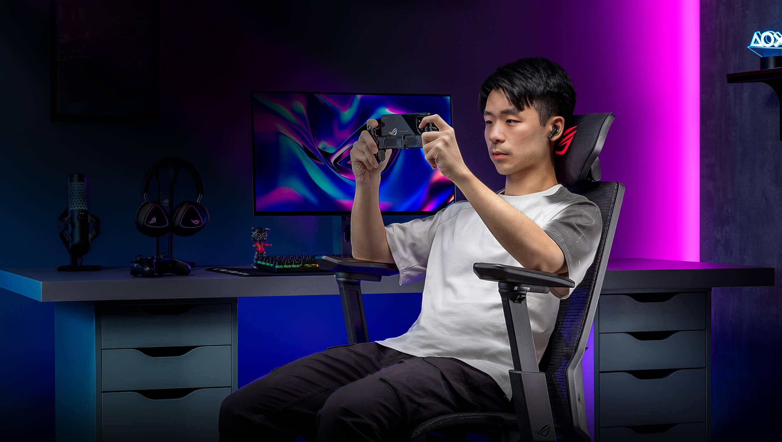 Ghế Game ASUS ROG DESTRIER CORE/ĐEN 7