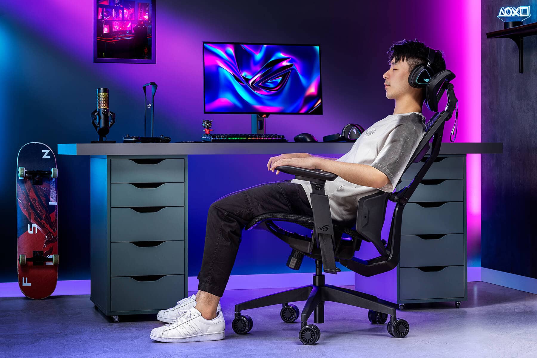 Ghế Game ASUS ROG DESTRIER CORE/ĐEN 4