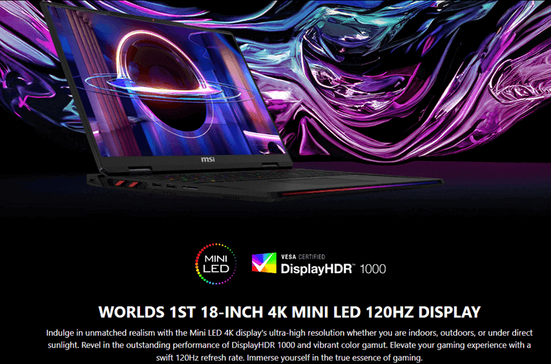 Laptop MSI Raider 18 HX (A14VHG-230VN)