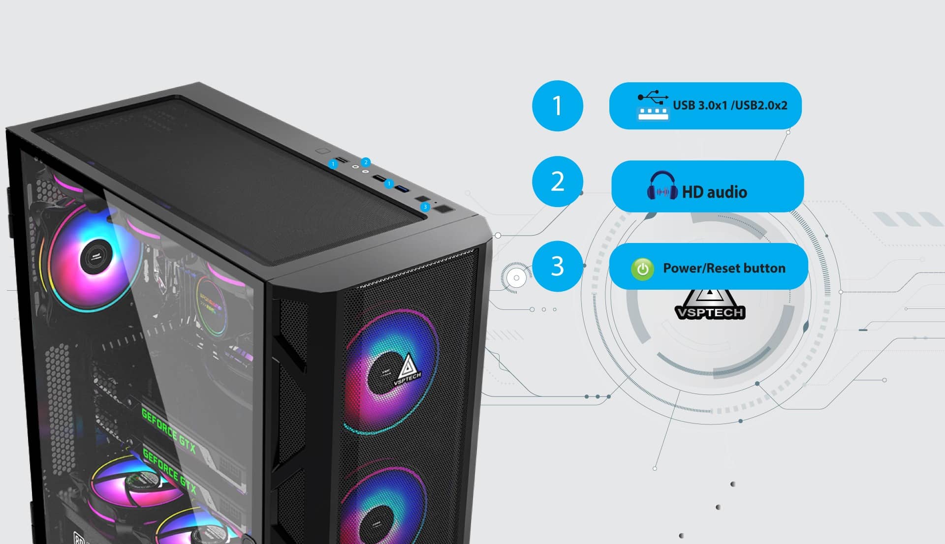 Vỏ Case VSP THINKSTATION P730