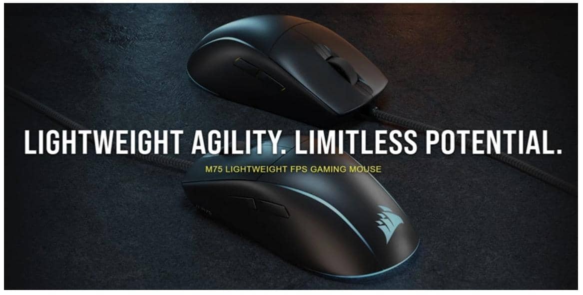 Chuột gaming Corsair M75-BLK-RGB (CH-930D010-AP) 6