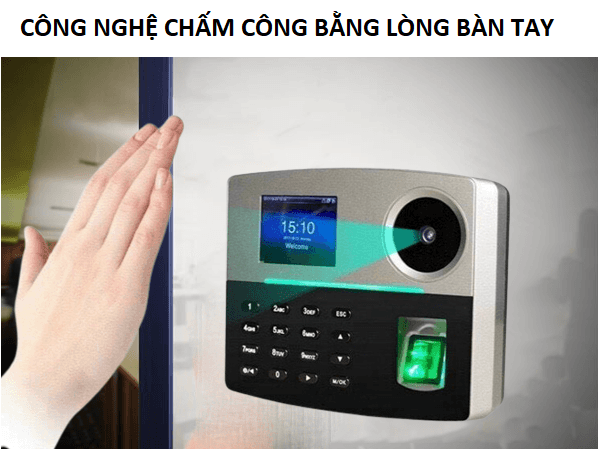 Máy chấm công lòng bàn tay Ronald Jack GT810P