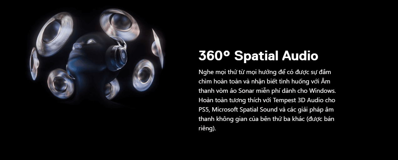 Tai nghe gaming không dây SteelSeries Arctis Nova 5 - Màu Trắng 10