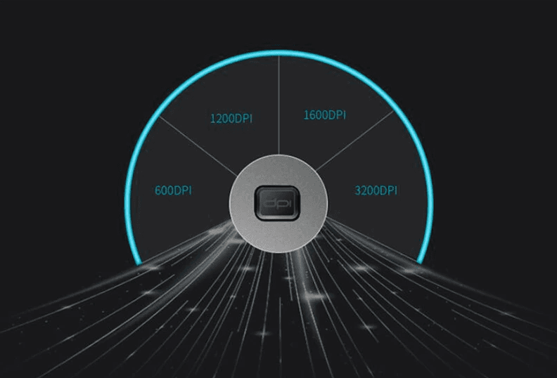 Chuột không dây Rapoo MT750S đen (USB) 3