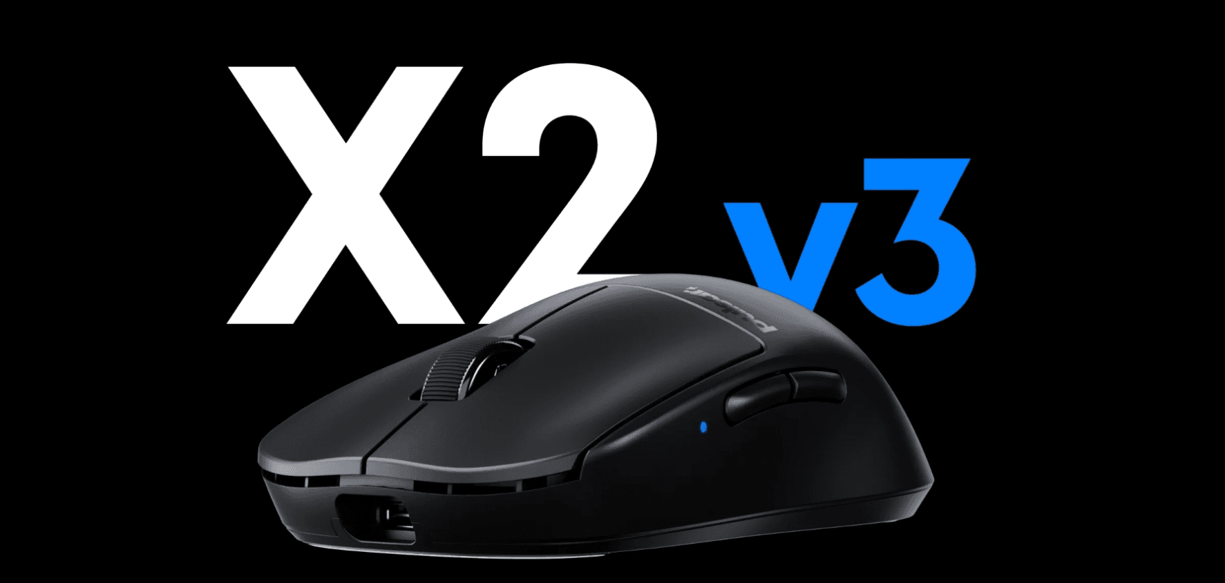Chuột Pulsar không dây X2 V3 Size 2 Black 1