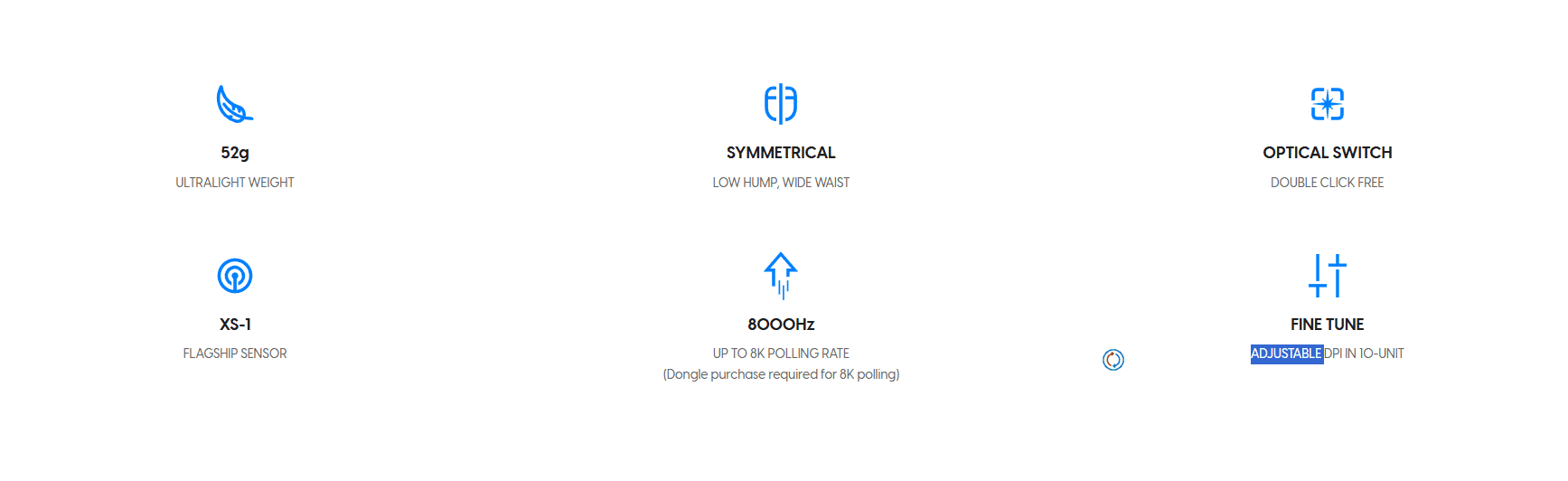 Chuột Pulsar không dây X2 V3 Size 2 Black 3