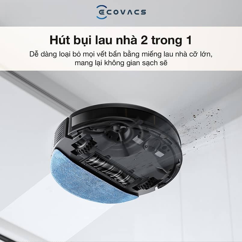 Robot hút bụi lau nhà Ecovacs Y1 Pro - Bản Quốc Tế Ảnh 2